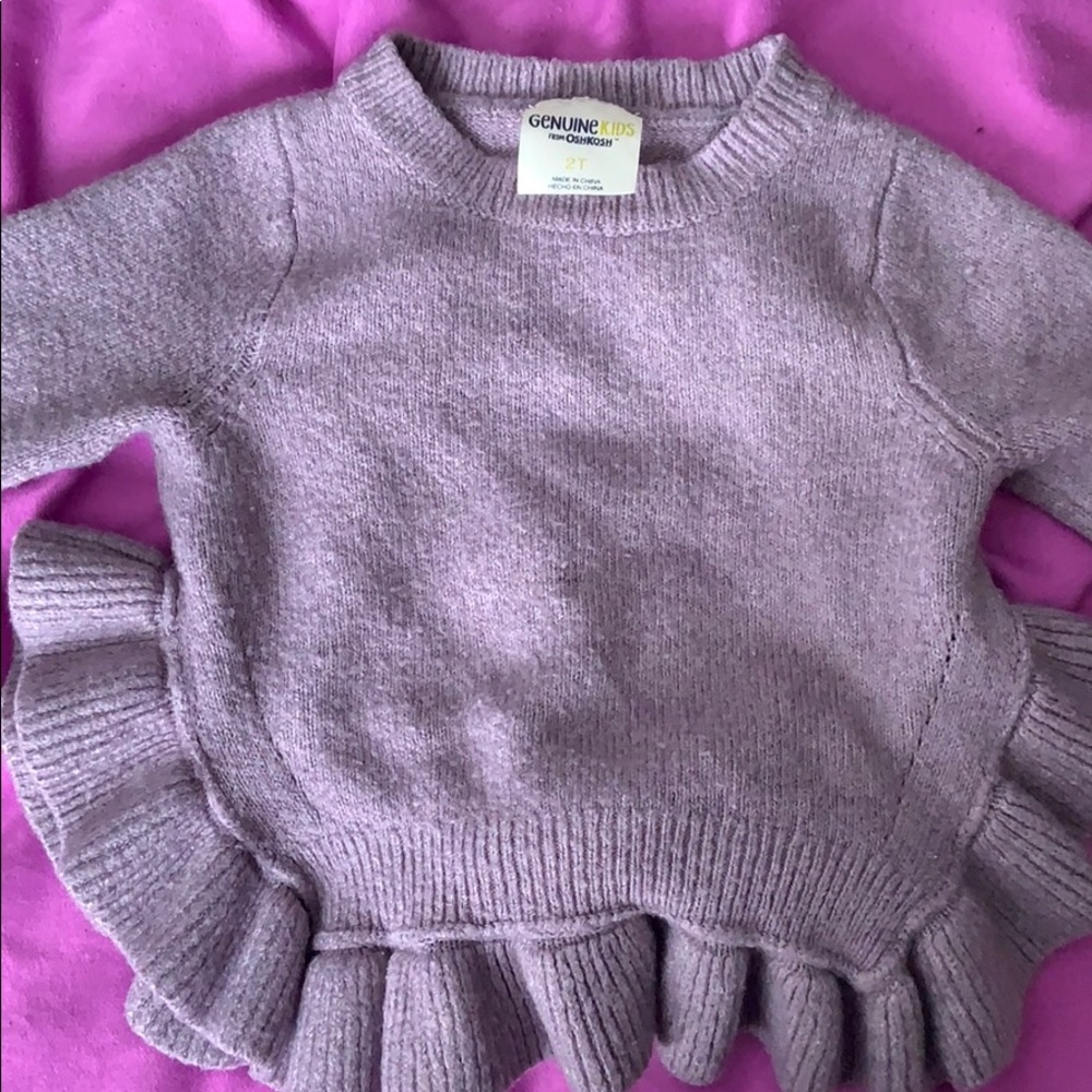 Toddler girl sweater